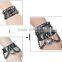 Fashion Adjustable Pressure Leather Wrap Wristband Cuff Punk Bracelet Bangle