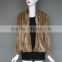 New Winter Fashion Rabbit Fur Knitted Coat Modern Style