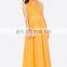 china hot selling long evening party wear gown halter neck chiffon gown ladies evening gown