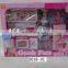 Special design toys set, fashion doll with kitchen set toy,fashion doll furniture for kids
