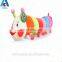 custom company made kids toys cute plush caterpillar