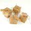wedding favor gift boxes jute with rope wedding candy box