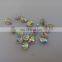 AB K9 Crystal Glass Stones Drop Shape Stones For Garment Decoration