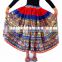 Indian Vintage Banjara Cotton Skirt- Antique Hand Embroidered Kutchi Rabari Skirt- Gypsy Hand Embroidered Skirt