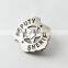 High Quality Polished Matt Gold Silver Apple Logo Lapel Pin Badge