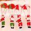 2015 New design Parachute Santa Clause Pendant for Christmas tree X'mas Party gift