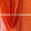 orange insulated waterproof PE tarpaulin used for truck covering