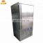 Vertical single or three door upright chiller tunnel freezer direct cooling refrigerator