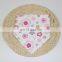 100% cotton double print New Born baby bibs bunny