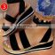 Hot Sale Women Shoes Hemp Rope Bigger Sizes Sandals 2020 Summer New Patchwork Colorful Wedges Sandals