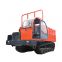 Fully hydraulic palm crawler truck 6 ton dump tipper for mud road