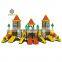 School outdoor spiral slide game outdoor playground kids play house equipment toys JMQ-18152C