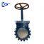 GGG40  Ductile Iron Soft Sealing Double Sealing Wafer Knife Gate Valve