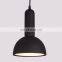Chandeliers Simple flashlight restaurant warm Chandelier with black hanging light fitting