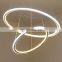 Led post modern chandelier living room lamp Nordic restaurant lamp acrylic study room lighting