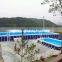 Best Quality Above Ground Square Rectangular Metal Frame Supported Swimming Pool for Kids and Adult