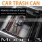 Center Console Double-deck Storage Box For 2021 Tesla Model 3/Y Armrest Cases Sun Glass Holder Accessories