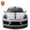 Upgrade To Gt4 Carbon Fiber Full Body Kits For Pors-che Cayman Boxster 981 Body Kits