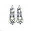 2015 Hot fashion earring China direct wholesale supplier high quality women alloy crystal earrings