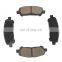 Auto Spare Parts Front Brake Pads Car Part Disc Break Pad Set for Toyota Car