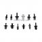 350pcs china fastener pom washer pin type fasteners wire fasteners He13