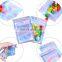 Resistant Smell Proof Mylar Bags Resealable Holographic Zipper Plastic Packaging Bags