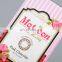 Printed Paper Packaging Box Cream Paper Cosmetics Packaging Boxes With Gold Foil Stamping 2oz 60ml 30ml Food Paper Box