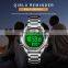 SKMEI 1667 Stainless Steel Band Muslim Waterproof Qibla Direction Compass Azan Wrist Watch