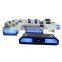 Modern Designers Black and White LED Living Room Sofa Set with Coffee Table TV Stand