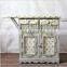 Vintage Wood Cabinet With Ironing Board