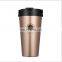 Wholesale 304 Stainless Steel Coffee Mug with Food Grade PP Handle Lid