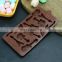 Silicone Guitar Chocolate Mold, Guitar Candy Mold Trays, Not Sticky Cake Decoration Mold