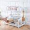 New Kitchen Shelf Double Layers Wholesale Rack Plastic Storage Rack With Chopstick Cage Cutting Board Rack