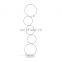 Modern Simple Luxury Nordic Europe Standing Contemporary LED Tripod Shelf Corner Floor Lamp