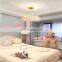 New Crown LED Feather Lamp Bedroom Chandelier Nordic Romantic Creative Simple Children's Room Ceiling Pendant Light
