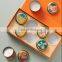 High Quality Luxury Tinplate Candle Jars Wholesale Aromatherapy Daily Soy Scented Candle Gift Sets with White Cotton Wick