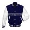 Wool Body white leather sleeves Letterman jacket, custom made jacket college baseball jackets with super soft Leather