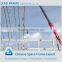 Low cost prefab steel space truss structure building