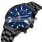 NIBOSI Men Watch Top Brand Luxury Sports Quartz Mens Watches Full Steel Waterproof Chronograph Wristwatch Men Relogio 2501