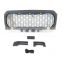 2021 New Arrival Pickup Truck Parts Matte Black Front Mesh Style Grill Front Radiator Grille with LED Lights Fit For Ford F150