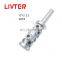 LIVTER Top And Bottom Bearing Mini Spiral Milling Cutter Carbide Insert Spoilboard Surface Planer 12.7XD30Xh55