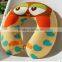 2016 personalized tooth travel neck pillow / tooth travel neck pillow / emoji travel neck pillow