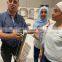 Stick biscuit chocolate enrober line installation at Egypt