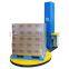 Pallet wrapping packaging machine can add slope forklift to load and unload goods with CE certification