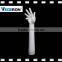 hot sell fiberglass mannequin accessories mannequin hand in glossy white
