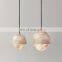 Postmodern American Design Alabaster Pendant Lighting Minimalist Style Lighting Bedroom Living Room Restaurants