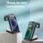 15W 3-in-1 certified fast charging overvoltage protection foldable magnetic phone holder for mobile phones watches