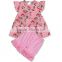 Flutter sleeve fruit baby clothes batch girl boutique clothing wholesale baby clothes