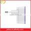 Double USB EU plug round pins adapters for Lenovo K3/K5/P1