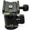Mcoplus 1/4 Screw Rotation Panorama Shot Gimbal Ball Head with Quick-release Plate for Long-focus Lens Digital Camera